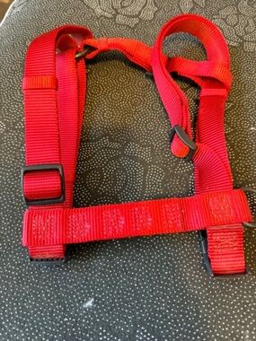 Hamilton step in dog harness